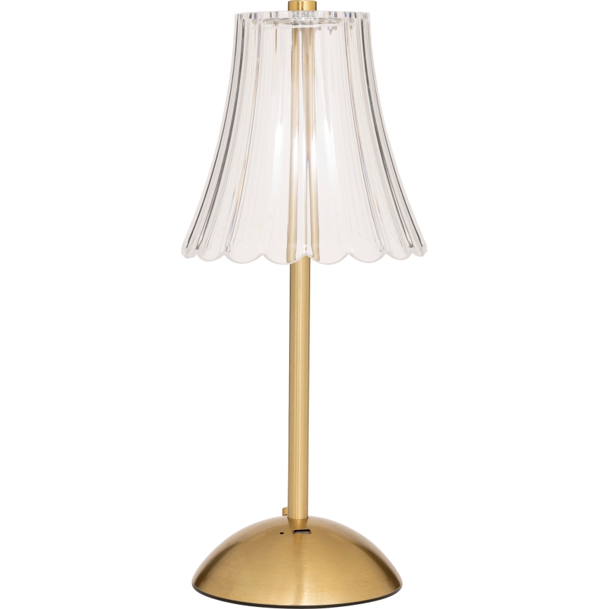 Atmosphera - Hämardatav puutetundlik laetav LED-laualamp ANETH 3,7V 1800 mAh