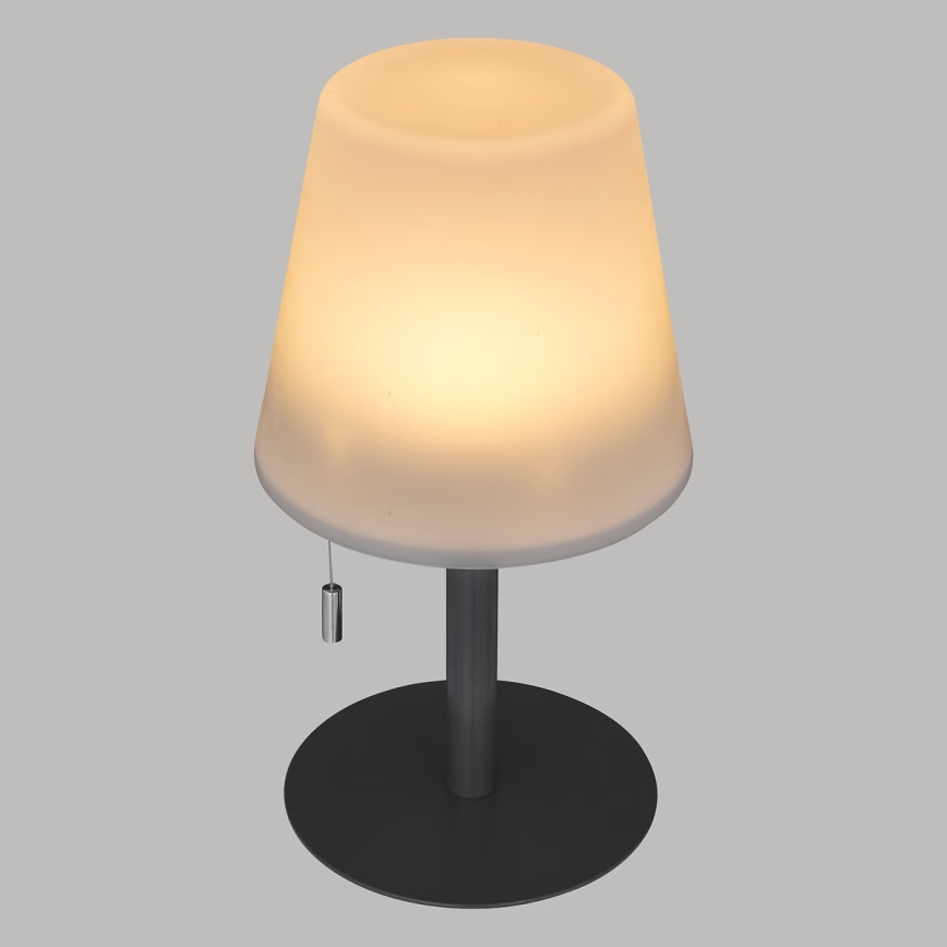 Atmosphera - LED RGBW Laetav väli laualamp ZACK LED/3,7V 1200 mAh IP44 must