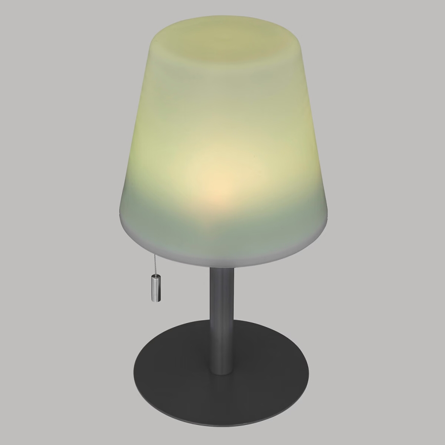 Atmosphera - LED RGBW Laetav väli laualamp ZACK LED/3,7V 1200 mAh IP44 must