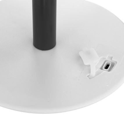 Atmosphera - LED RGBW Laetav väli laualamp ZACK LED/3,7V 1200 mAh IP44 must