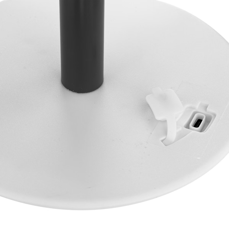 Atmosphera - LED RGBW Laetav väli laualamp ZACK LED/3,7V 1200 mAh IP44 must