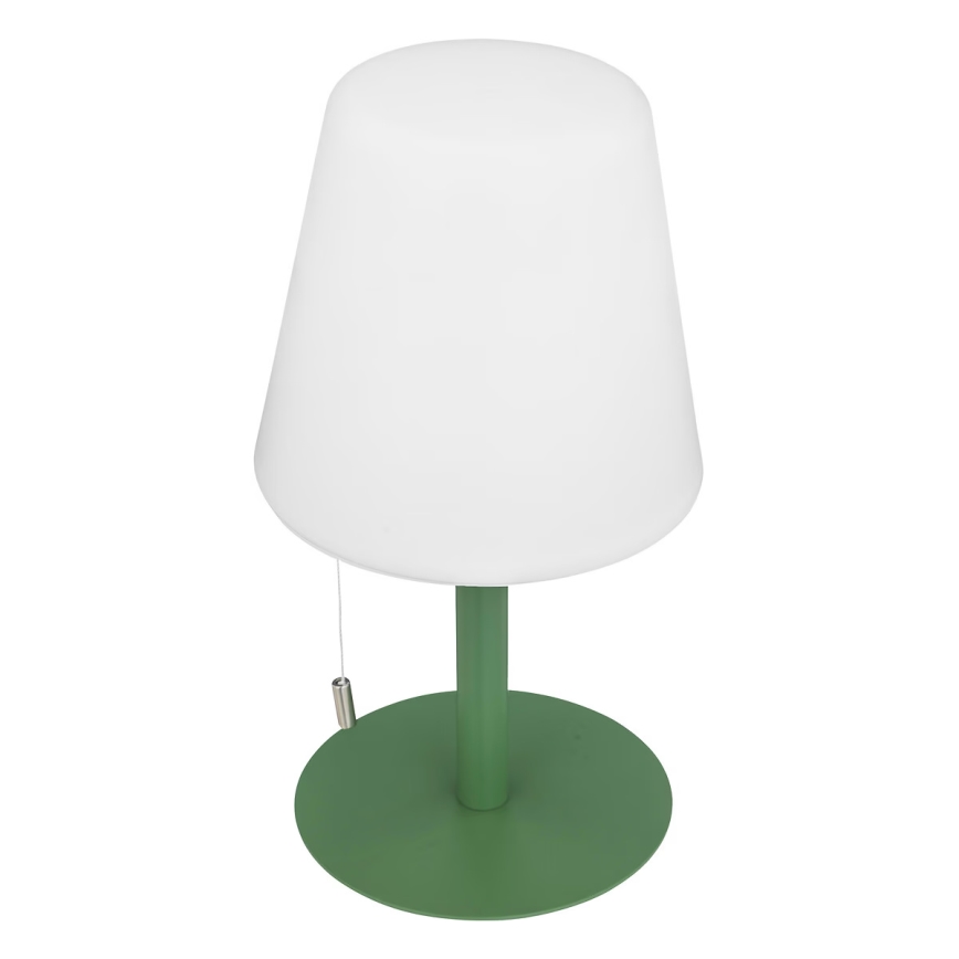 Atmosphera - LED RGBW Laetav väli laualamp ZACK LED/3,7V 1200 mAh IP44 roheline