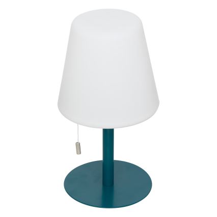 Atmosphera - LED RGBW Laetav väli laualamp ZACK LED/3,7V 1200 mAh IP44 türkiis