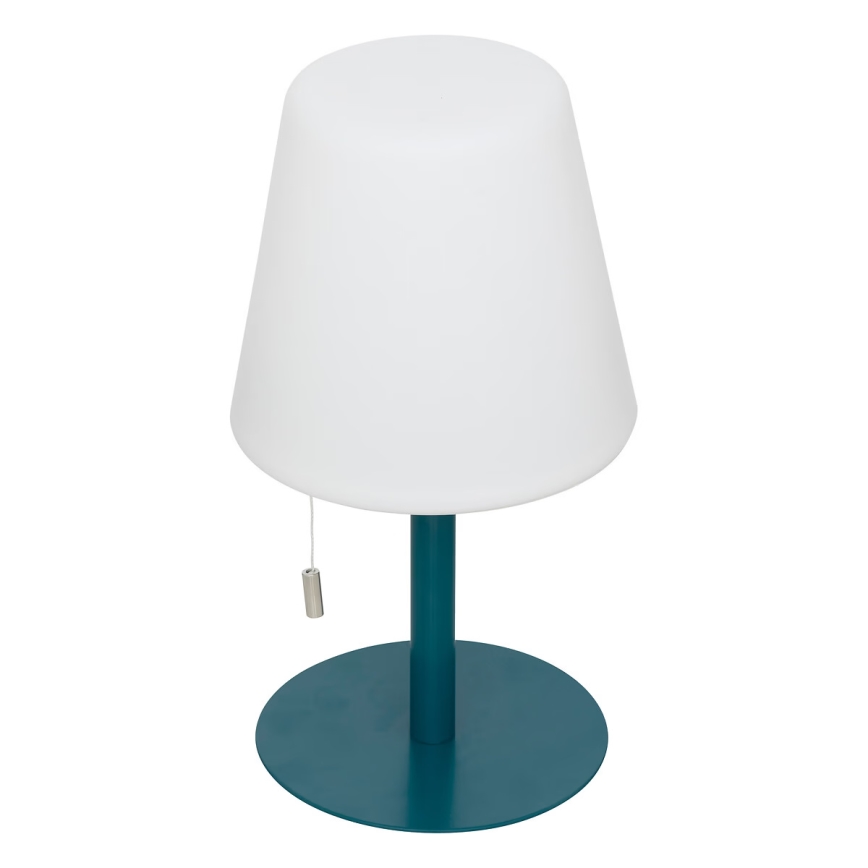 Atmosphera - LED RGBW Laetav väli laualamp ZACK LED/3,7V 1200 mAh IP44 türkiis
