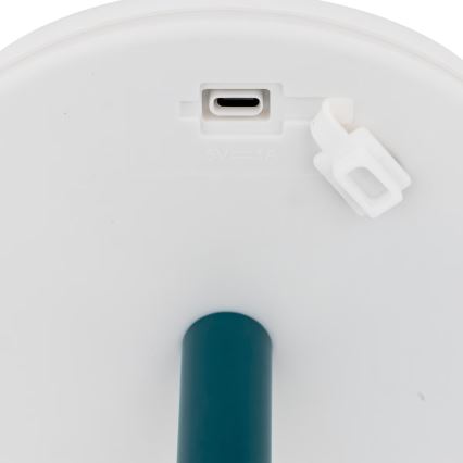 Atmosphera - LED RGBW Laetav väli laualamp ZACK LED/3,7V 1200 mAh IP44 türkiis