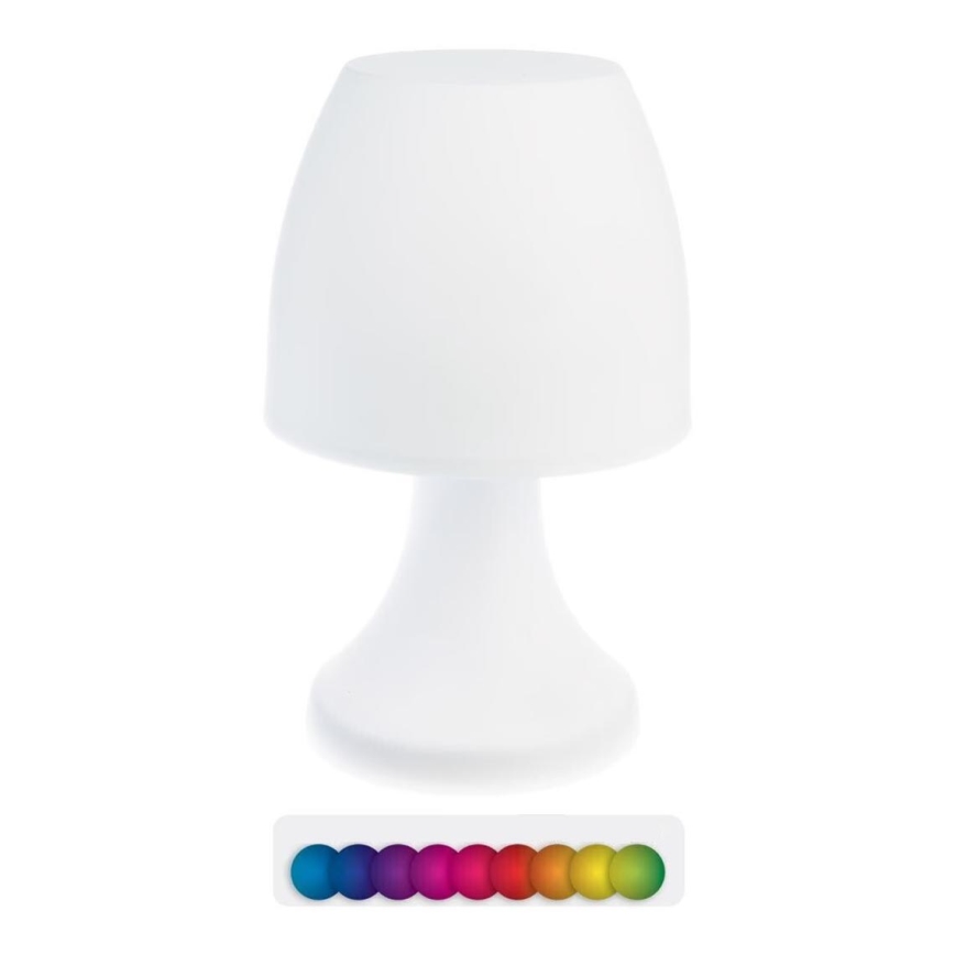 Atmosphera - LED RGB Väli laualamp DOKK LED/3xAAA 19,5 cm IP44