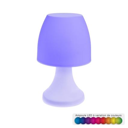 Atmosphera - LED RGB Väli laualamp DOKK LED/3xAAA 19,5 cm IP44