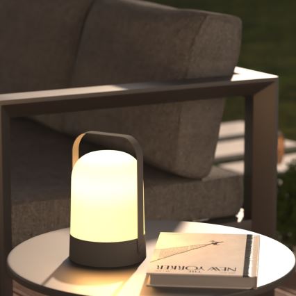 Atmosphera - LED Väli kaasaskantav laualamp JERTA LED/2xAA IP44