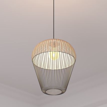 Atmosphera - Lühter ANEA 1xE27/40W/230V rotang