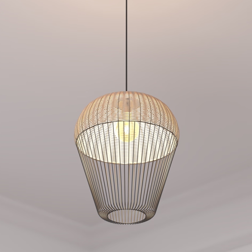 Atmosphera - Lühter ANEA 1xE27/40W/230V rotang