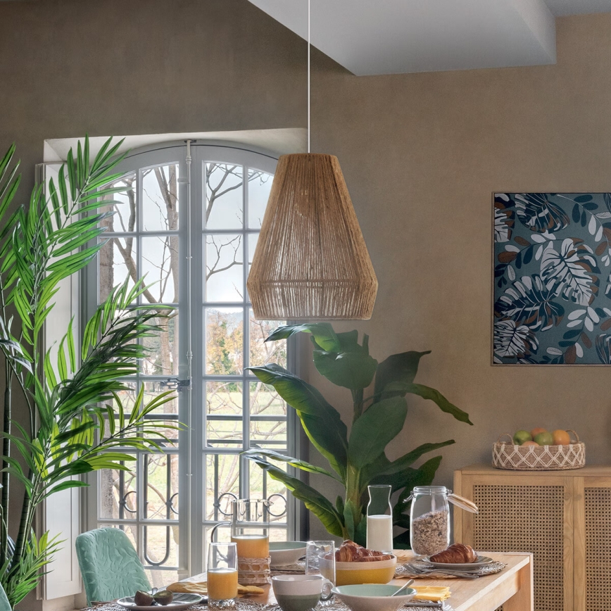 Atmosphera - Lühter PALM 1xE27/40W/230V džuut