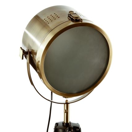 Atmosphera - Põrandalamp EBOR 1xE27/25W/230V mänd/messing