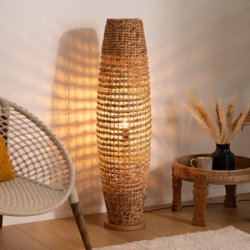 Atmosphera - Põrandalamp SAND 1xE27/40W/230V pöök/vesi hüatsint
