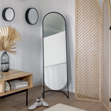 Atmosphera - Põrandapeegel JEF 136x39,5 cm must