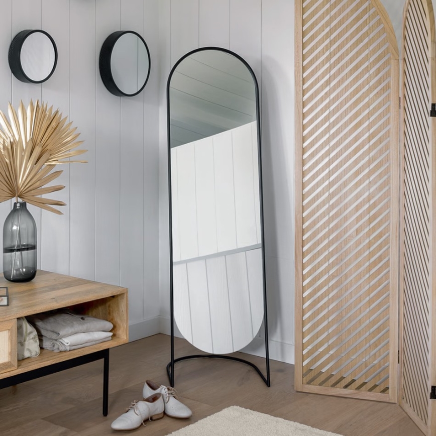 Atmosphera - Põrandapeegel JEF 136x39,5 cm must