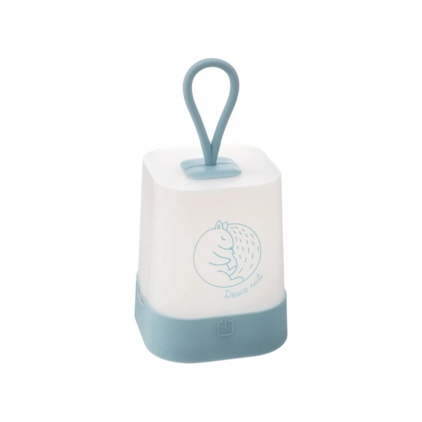 Atmosphera - LED puutetundlik laste laetav öölamp RABBIT LED/3,7V 1200 mAh, sinine