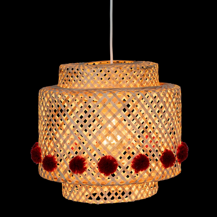 Atmosphera - Ripatslamp kaabliga LIBY 1xE27/25W/230V bambus