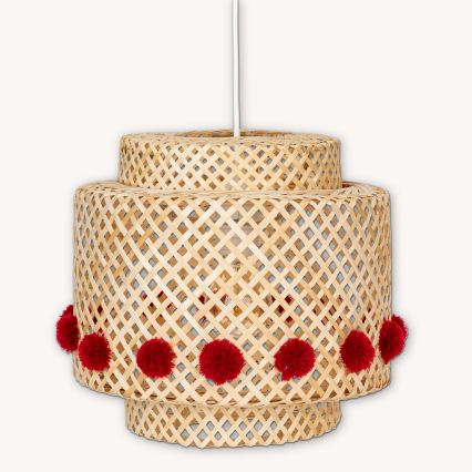 Atmosphera - Ripatslamp kaabliga LIBY 1xE27/25W/230V bambus