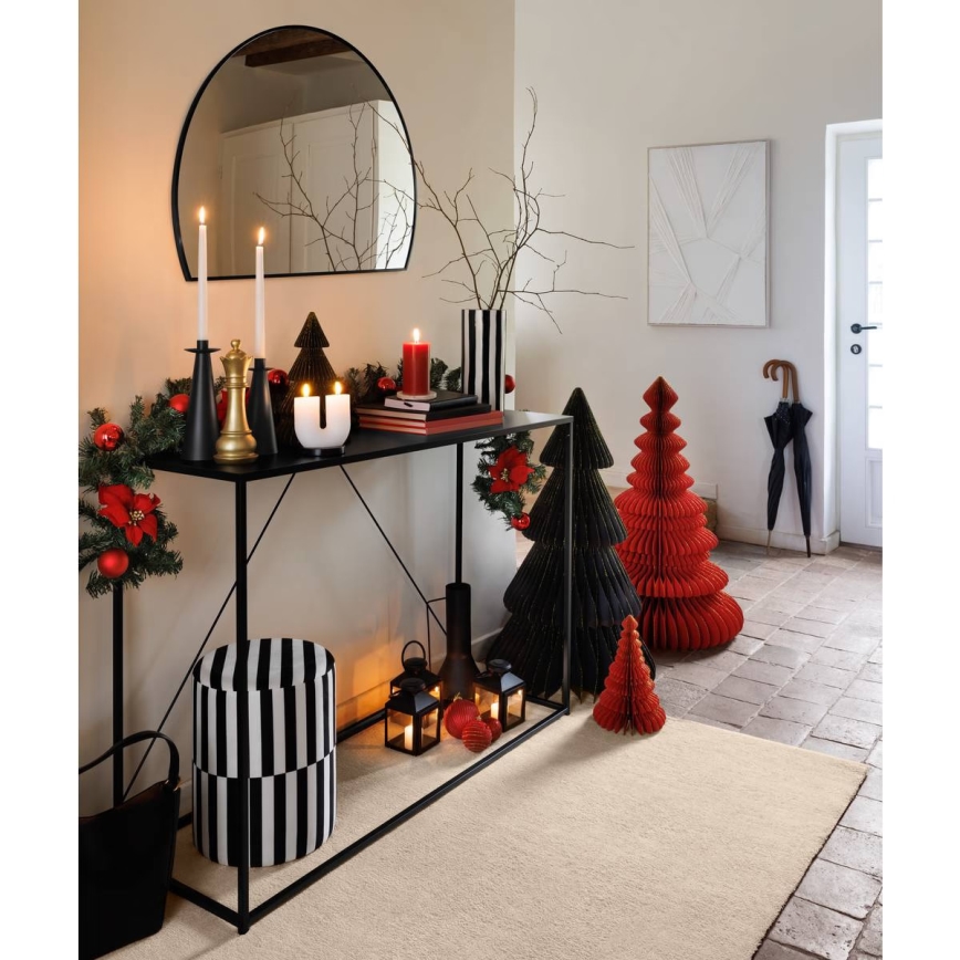 Atmosphera - Seinale kinnitatav peegel ALICE 65x90 cm, musta värvi