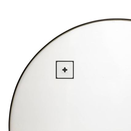 Atmosphera - Seinale kinnitatav peegel ALICE 65x90 cm, musta värvi