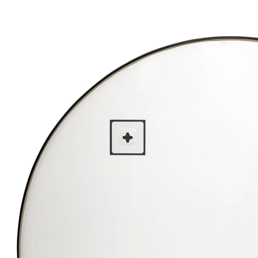 Atmosphera - Seinale kinnitatav peegel ALICE 65x90 cm, musta värvi