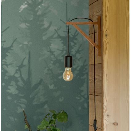 Atmosphera - Seinavalgusti WILD 1xE27/25W/230V mänd