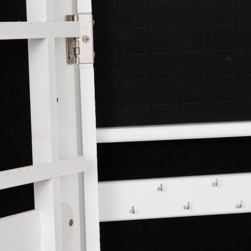 Atmosphera - Seisev peegel koos ehtekastiga KRISTIN 146,8x37 cm valge