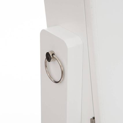 Atmosphera - Seisev peegel koos ehtekastiga KRISTIN 146,8x37 cm valge