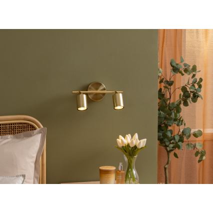 Atmosphera - Suunatav laevalgusti VICO 2xGU10/25W/230V kuldne