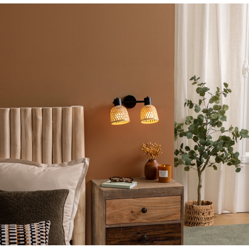 Atmosphera - Suunavalgusti LIO 2xE14/25W/230V bambus