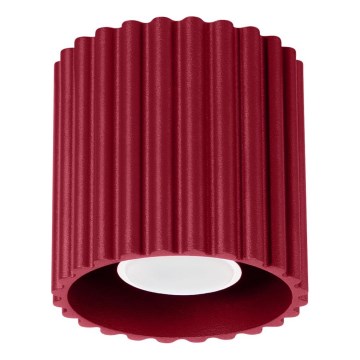 AURA suunavalgusti 1xGU10/10W/230V 10 cm punane