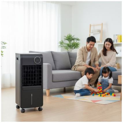 Aurustuspõhine mobiilne kliimaseade VIENTO COOL-R 65W/230V must + kaugjuhtimispult