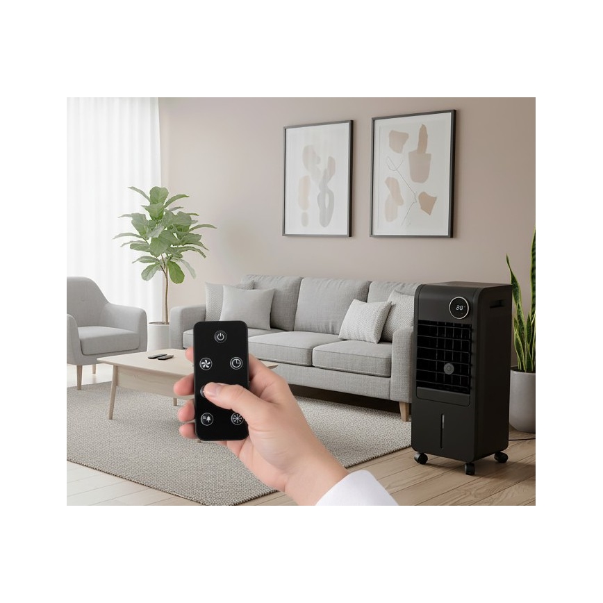 Aurustuspõhine mobiilne kliimaseade VIENTO COOL-R 65W/230V must + kaugjuhtimispult