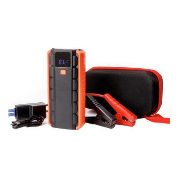 Auto käivitusabi komplekt 1000A akupangaga 12000 mAh PD 10W ja LED taskulamp käepideme ja magnetiga