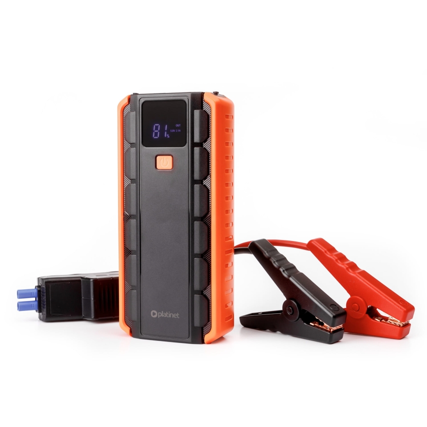 Auto käivitusabi komplekt 1000A akupangaga 12000 mAh PD 10W ja LED taskulamp käepideme ja magnetiga