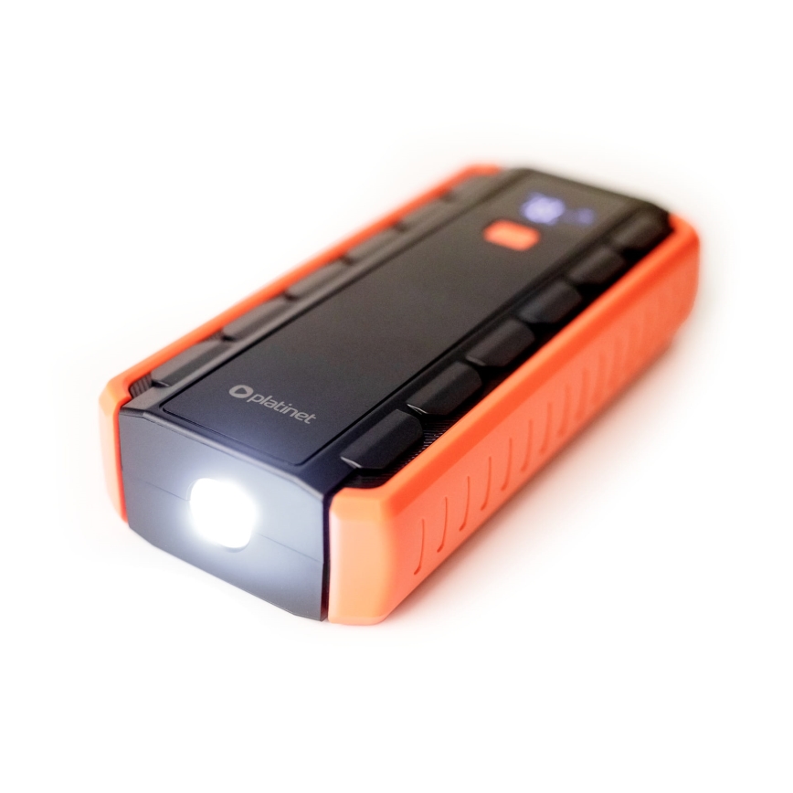 Auto käivitusabi komplekt 1000A akupangaga 12000 mAh PD 10W ja LED taskulamp käepideme ja magnetiga