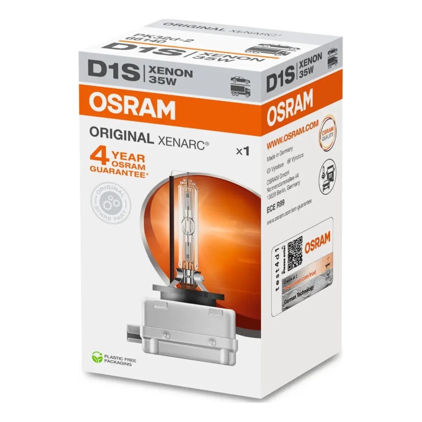 Auto pirn D1S PK32d/35W/85V 3200K - Osram