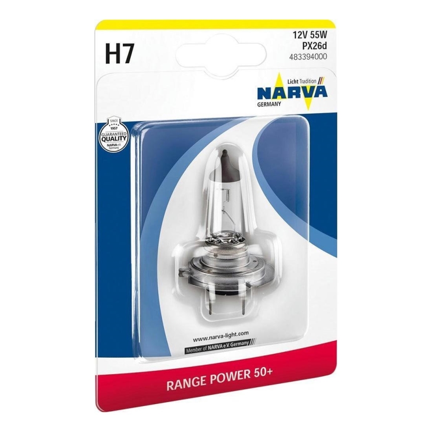 Auto pirn H7 PX26d/55W/12V - Narva 48339RPNVAB1