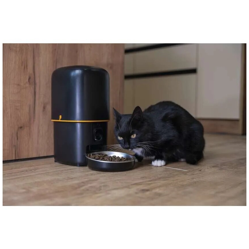 Automaatne toidujaotur mikrofoniga ja kaamera 4l/5V/3xD Wi-Fi