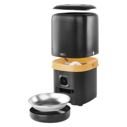Automaatne toidujaotur mikrofoniga ja kaamera 4l/5V/3xD Wi-Fi