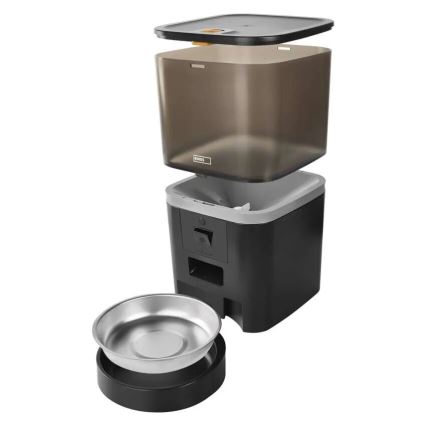 Automaatne toidujaotur mikrofoniga ja kaamera 6l/5V/4xAA Wi-Fi