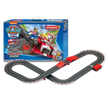 Autorada CARRERA GO Paw Patrol 4xLR20 4,3 m