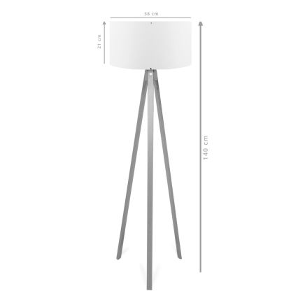 AYD põrandalamp 1xE27/40W/230V pruun