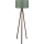 AYD põrandalamp 1xE27/40W/230V pruun/roheline