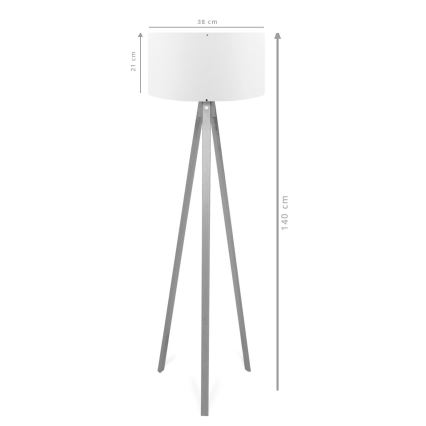 AYD põrandalamp 1xE27/40W/230V pruun/roheline