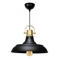AYD riputatav lamp 1xE27/40W/230V must/kulda