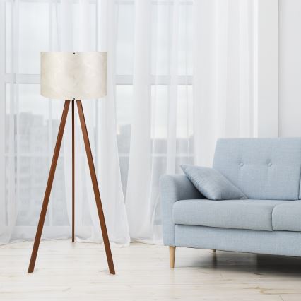 AYD seisva lamp 1xE27/40W/230V valge/pruun