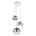 Azzardo - Asendusklaas lühtrile BALL - väike d. 18 cm