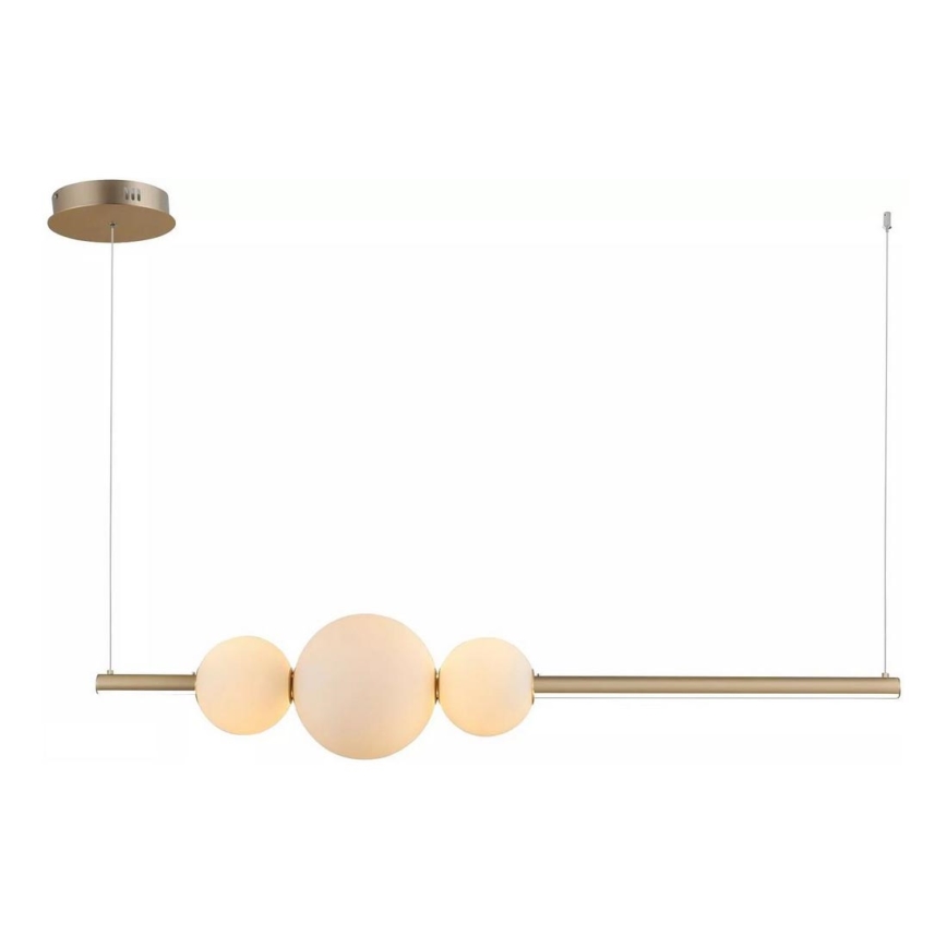 Azzardo - Asendusklaas lühtrile SANDRA valge - väike d. 15 cm