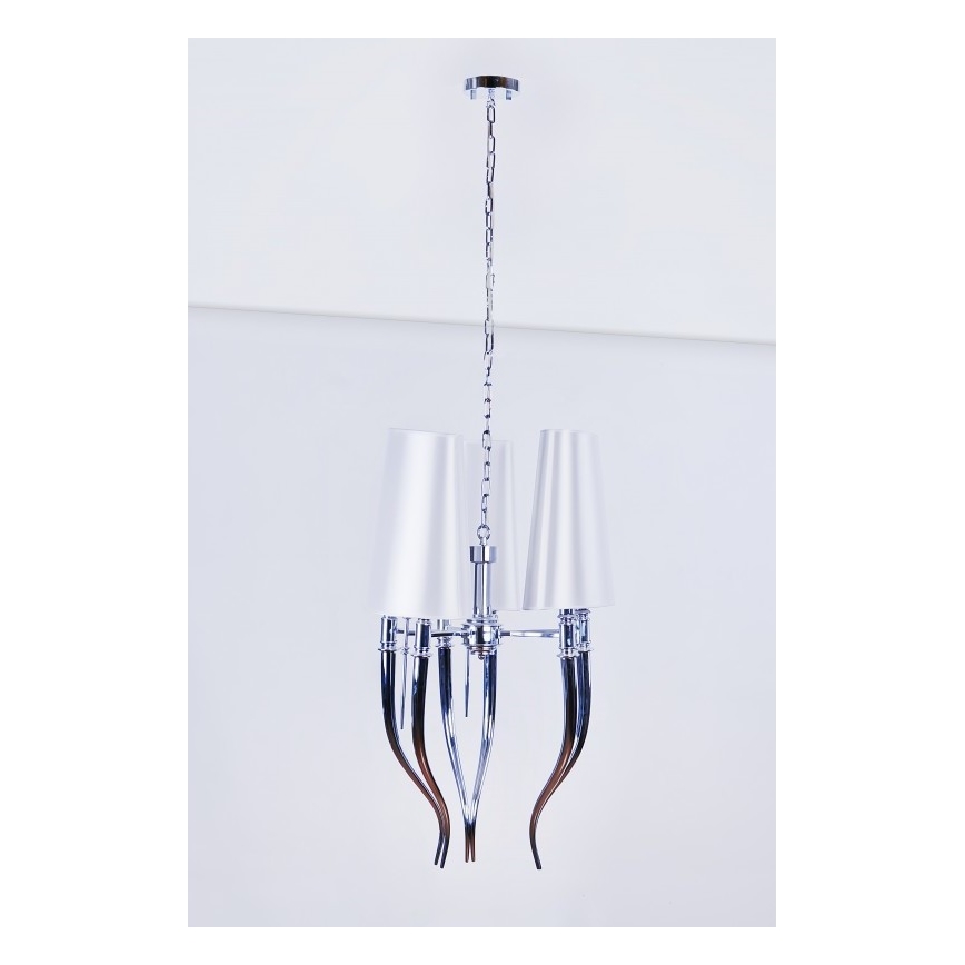 Azzardo AZ0028 - Lühter DIABLO 6xE14/11W/230V valge